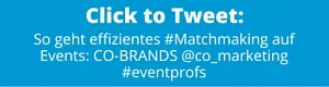 Click to Tweet: CO-BRANDS Kooperations-Speeddating