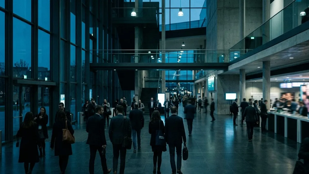 Investor-Meetings auf einer zweitägigen Startup-Konferenz