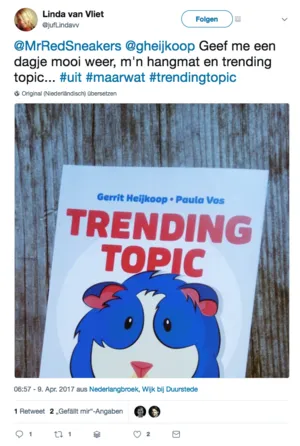 Book recommendation Trending Topic by Gerrit Heijkoop and Paula Vos